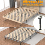 Wlrrcwdttc 4 Pcs Adjustable Height Bed Support Legs 10-17 inch, Bed Frame - Image 7