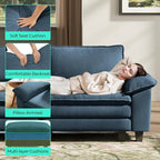 LINSY HOME Modular Sectional Sofa, 6-Seat Corduroy Modern Cloud Couch - Image 4