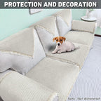 Velvet Couch Arm Covers - Image 4