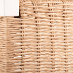 Alaterre Furniture Bench with Handcrafted Woven Rope Seat - Image 7