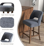 VKNOW Bar Stools Set of 4, Modern Counter Stools - Image 7