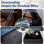 Outdoor Patio Furniture Set - Image 7