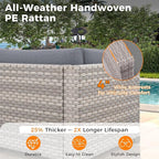 10-Seat Modern Patio Furniture Set - Image 4