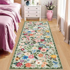 Runner Rug for Entryway: 2.6x8 Kitchen Rugs Non Slip Washable Ultra-Thin Soft - Image 2