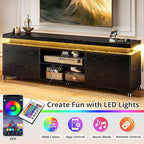 IRONCK TV Stand for TVs 85 inch, Entertainment Center - Image 4