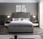 Meridian Furniture FelixGrey-F Felix Collection Modern | Contemporary Linen - Image 5