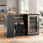 72" U-Shape Liquor Cabinet - Image 6