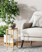 TUTOTAK Small Side Table, Narrow End Table, Skinny Sofa Table, Slim Nightstand - Image 7