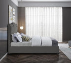 Meridian Furniture FelixGrey-Q Felix Collection Modern | Contemporary Linen - Image 6