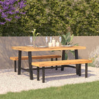 Flash Furniture Rafe Commercial Grade Acacia Wood Dining Table - Image 2