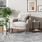 TUTOTAK Small End Table with Charging Station, Narrow Side Table with USB Ports - Image 8