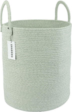 XUANGUO Cotton Rope Laundry Basket Hamper by XUANGUO