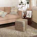 REDEARTH · Cube Pouf Foot Stool Ottoman - Image 8