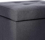 Adeco Storage Ottoman Bench - Image 6
