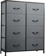 WLIVE Fabric Dresser for Bedroom, Tall Dresser by WLIVE