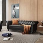 QHITTY 2 Piece Living Room Set, Sectional Chesterfield Sofa Chair Contemporary - Image 8