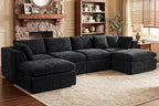 GRUSIGN 141'' Oversized Boneless Cloud Couch by GRUSIGN
