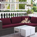 Outdoor Cushion Covers Set, Replacement - Image 6