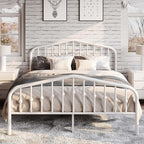 SHA CERLIN Full Size Metal Platform Bed Frame - Image 4