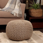 REDEARTH Round Pouf Ottoman - Image 2
