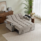 Auvsoce 65'' Chaise Lounge Chair Indoor, 3-in-1 Convertible Sofa Bed by Unknown