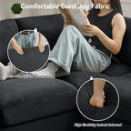 87.5'' L Shaped Modular Sectional Sofa, 3 Seater Cloud Couch - Image 4