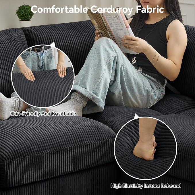 61'' Modular Loveseat Sofa - Image 6