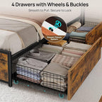 Rolanstar Full Size Bed Frame - Image 4