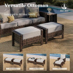 HERA'S HOUSE 8-Piece Outdoor Furniture Set - Image 8