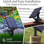 Brightech Ambience Pro Solar Powered Outdoor String Lights, 48 ft Commercial - Image 4