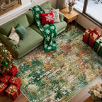 RELEANY Washable Area Rugs 6'x9' Non-Slip Modern Abstract Soft - Image 9