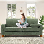 Kidirect 70in U Shaped Couch, Modular Sofa No Tool Assembly, Comfy Sectional - Image 3