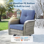 Weaxty 8 Pieces Outdoor Patio Furniture Sets - Image 8