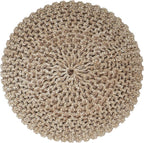 REDEARTH Round Pouf Ottoman - Image 5
