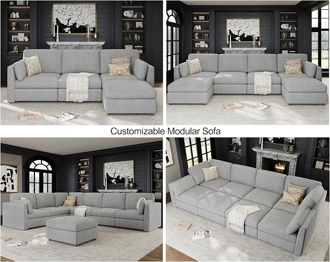 150'' Oversized Modular Sectional Sofa - Image 8