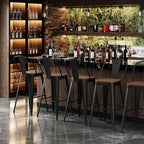 Andeworld Metal Bar Stools Set of 4, 26 inch Counter Height Barstools - Image 6