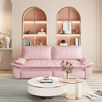 KEIKI 73.2" Queen Size Convertible Sofa Bed, 3-in-1 Pull Out Sleeper Couch - Image 7