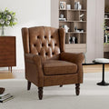 Mid-Century Modern Wingback Accent Chair by PiaRicco