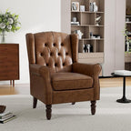 Mid-Century Modern Wingback Accent Chair by PiaRicco