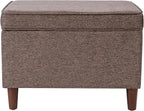 HomePop Home Decor | Dinah Collection Modern Storage Ottoman | Ottoman by HomePop