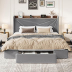 SHA CERLIN King Size Bed Frame - Image 3