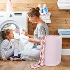 XUANGUO Cotton Rope Laundry Basket Hamper - Image 4