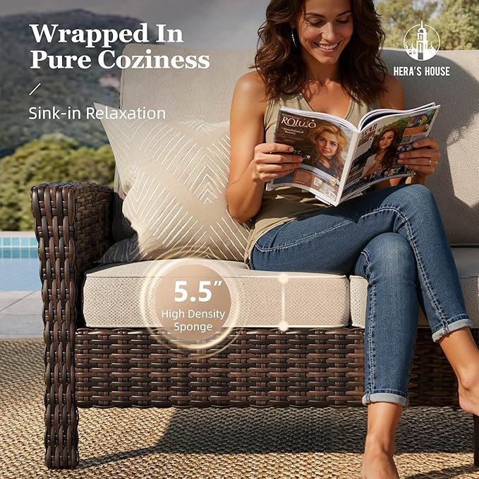 HERA'S HOUSE 8-Piece Patio Furniture Set - Image 5