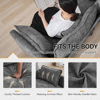 147'' Oversized U Shaped Cloud Sectional Sofa, Chenille Deep Seat Couches - Image 4