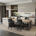 VKNOW Bar Stools Set of 4, Modern Counter Stools - Image 5