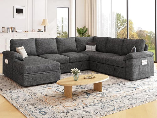 108 Inch Sectional Sleeper Sofa - Image 2