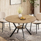 MECHYIN 42 Inch Round Dining Table by MECHYIN