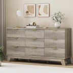 Xixini Fluted Dresser for Bedroom - Image 4