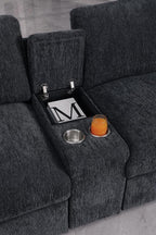 Ball & Cast 157" Oversized Modular L-Shaped Sectional Sofa, Large Chenille - Image 5