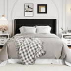 Allewie Queen Size Velvet Lift Up Storage Bed, Modern Wingback Headboard - Image 8